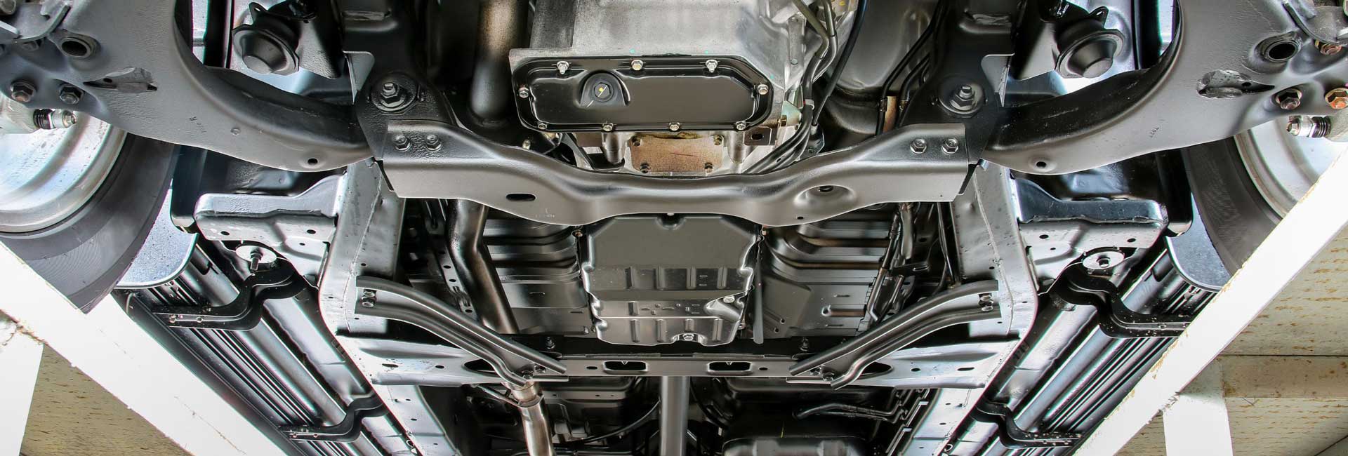 Undercarriage of Car